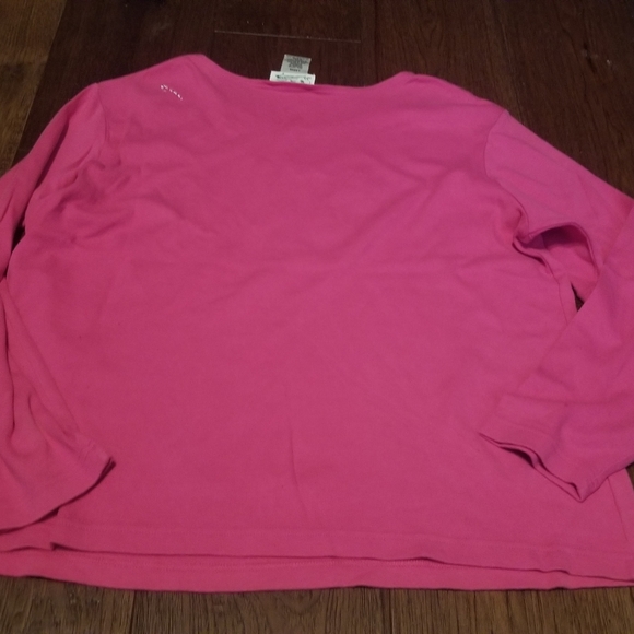 QUACKER FACTORY CANDY CANE PINK SWEATSHIRT LARGE RAISE A LITTLE CANE SHIRT. - Picture 12 of 13